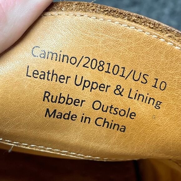 Warfield & Grand Camino Penny Loafers Brown Leather Dress Shoes Mens Size 10 US